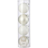 Набор шаров HOUSE OF SEASONS, ø 10 см, 4 шт, белый 85360